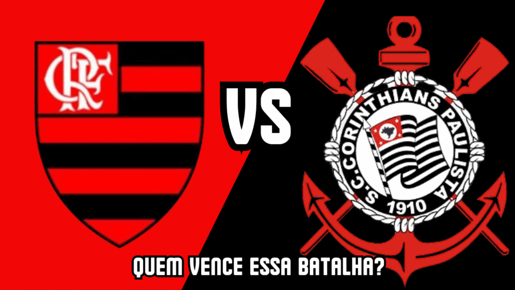 As duas maiores torcida do Brasil e suas se prepara para o espetaculo